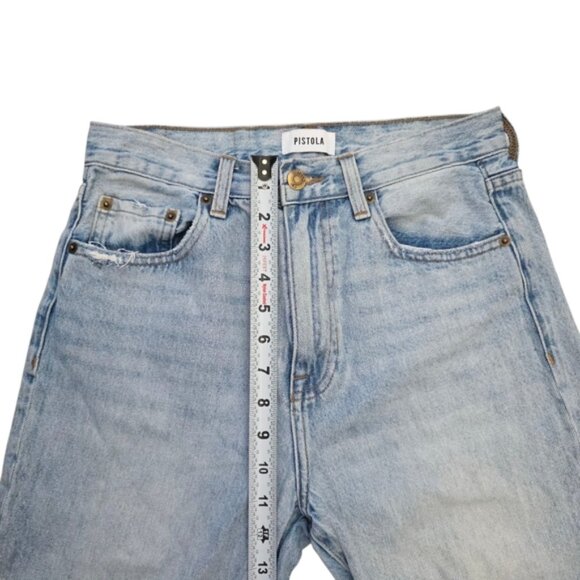 Pistola Keaton High Rise Slim Straight in Playday Sz 27 - Picture 10 of 11